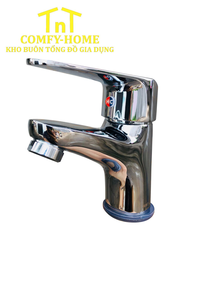 Vòi Lavabo Nóng Lạnh Inox 304 Cao Cấp – Thiết Kế Sang Trọng, Chống Hoen Gỉ
