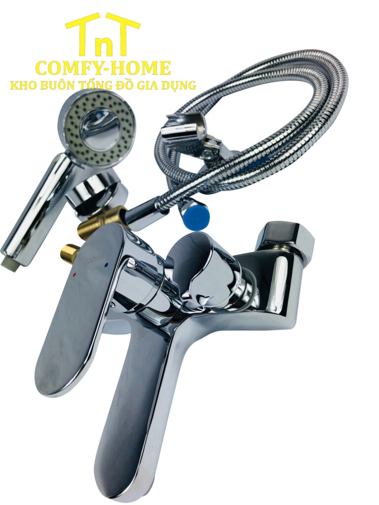 Bộ Vòi Sen Tắm Nóng Lạnh Chrome Hiện Đại KB 4110S.