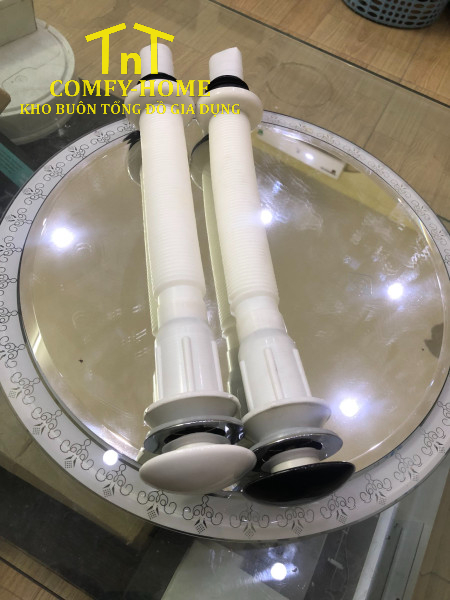 Bộ Xả Nhấn Lavabo Nhựa ABS Cao Cấp (Flexible Plastic Drain Set) - Image 3