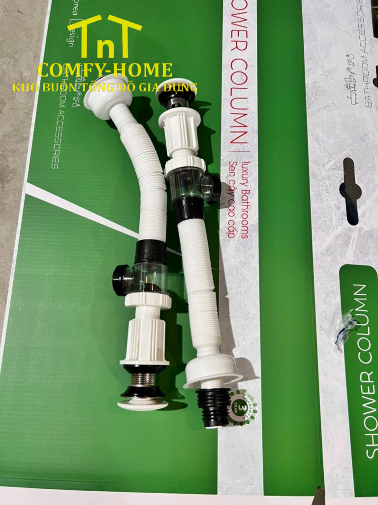 Bộ Xả Nhấn Lavabo Nhựa ABS Cao Cấp (Flexible Plastic Drain Set)